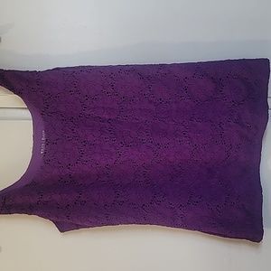 White House Black Market Lace Tank